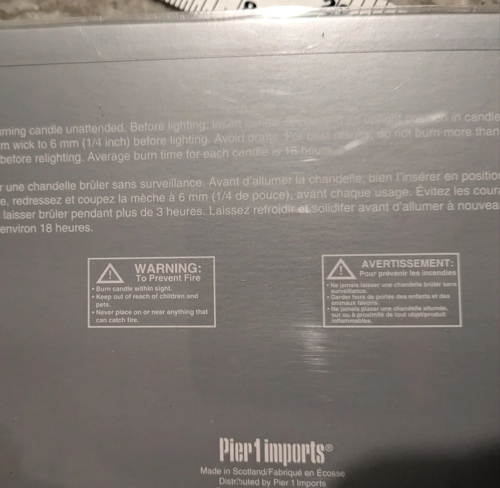 Pier 1 Imports Silver Metallic Decorative 1